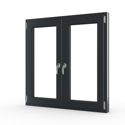 Okno pcv veka antracyt softline